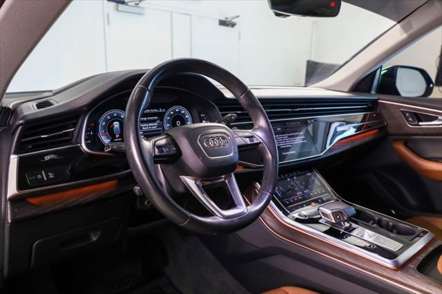 used 2021 Audi Q8 car, priced at $44,848