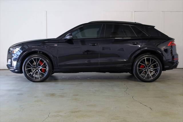 used 2021 Audi Q8 car, priced at $44,848