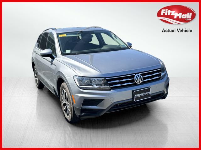 used 2021 Volkswagen Tiguan car, priced at $20,988