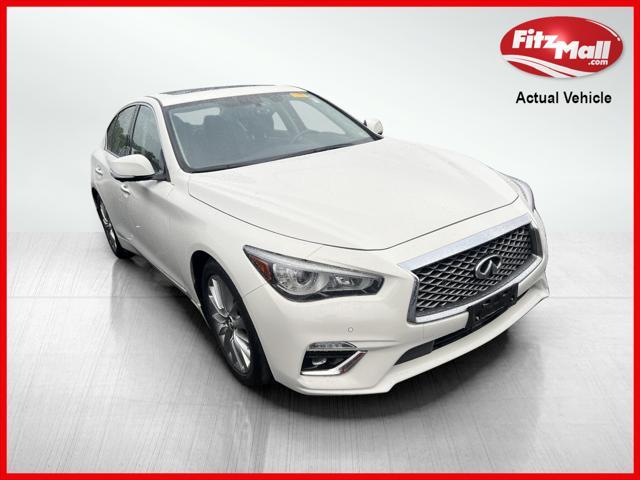 used 2021 INFINITI Q50 car, priced at $26,988