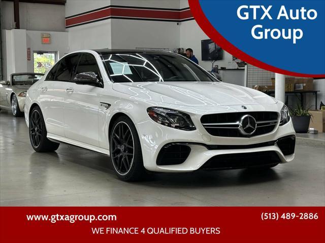 used 2018 Mercedes-Benz AMG E 63 car, priced at $52,997