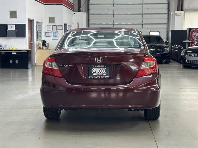 used 2012 Honda Civic car, priced at $9,497