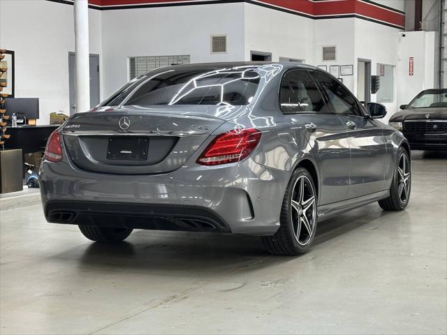 used 2017 Mercedes-Benz AMG C 43 car, priced at $24,999