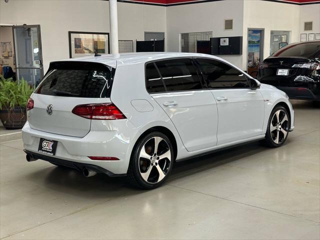 used 2018 Volkswagen Golf GTI car, priced at $18,997