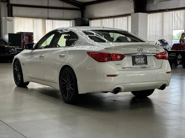 used 2016 INFINITI Q50 Hybrid car, priced at $12,497