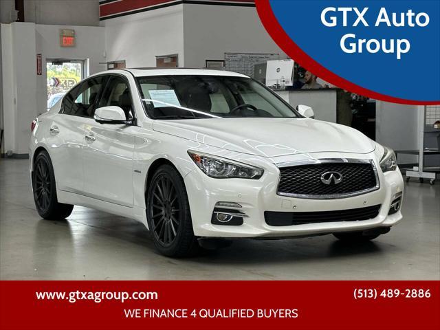 used 2016 INFINITI Q50 Hybrid car, priced at $12,497