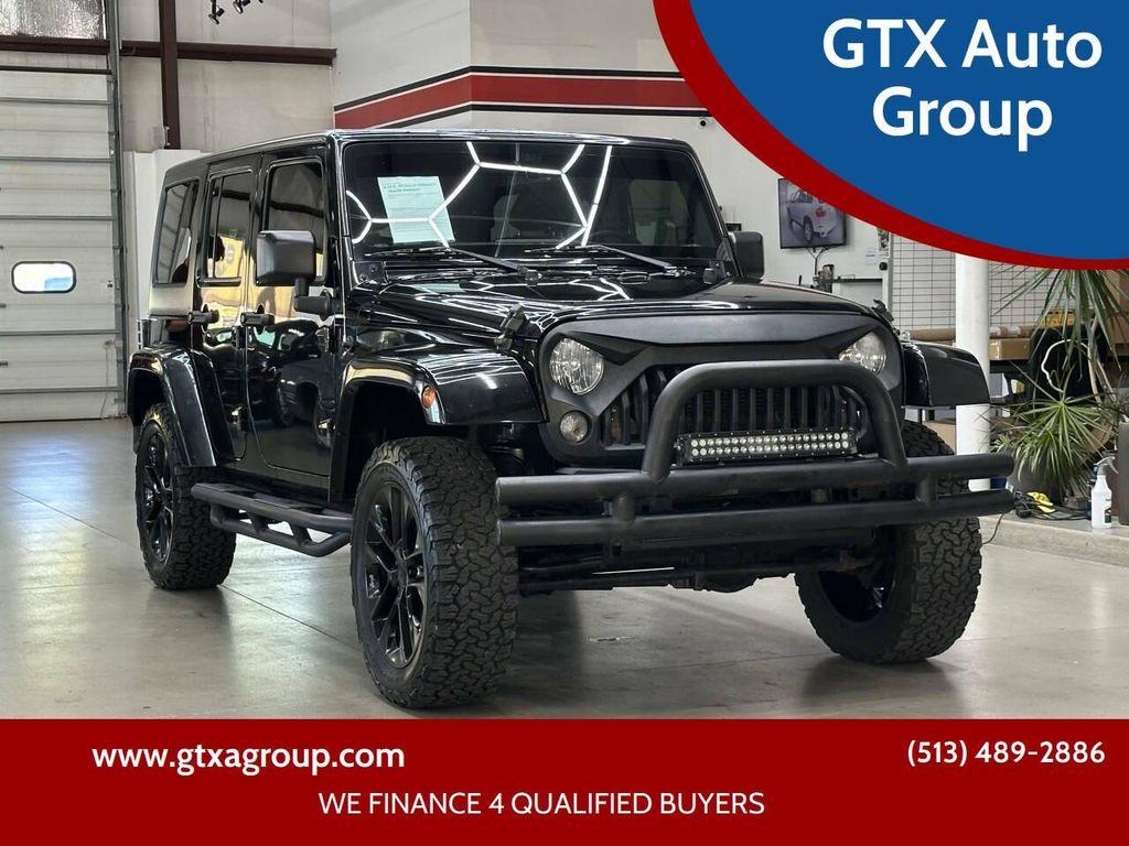 used 2015 Jeep Wrangler Unlimited car, priced at $9,997