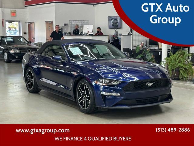 used 2020 Ford Mustang car, priced at $19,497