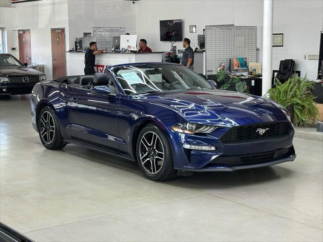 used 2020 Ford Mustang car, priced at $18,997