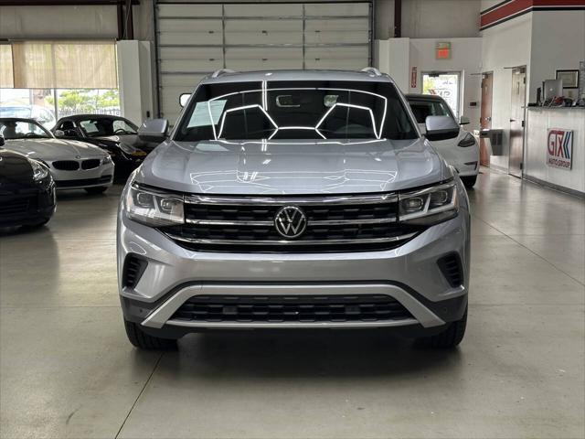 used 2022 Volkswagen Atlas Cross Sport car, priced at $20,997