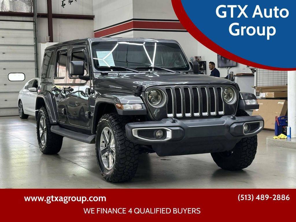 used 2018 Jeep Wrangler Unlimited car, priced at $18,999