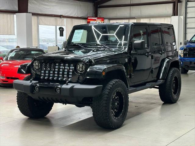 used 2012 Jeep Wrangler Unlimited car, priced at $15,997