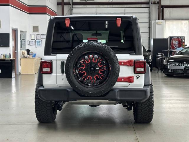 used 2018 Jeep Wrangler Unlimited car, priced at $22,999
