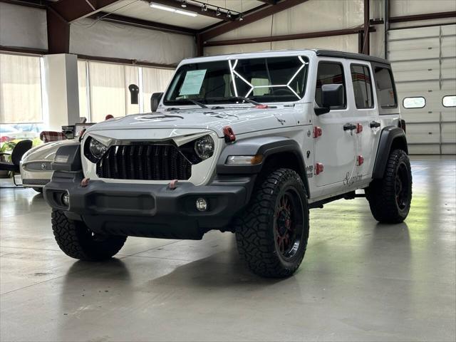 used 2018 Jeep Wrangler Unlimited car, priced at $22,999