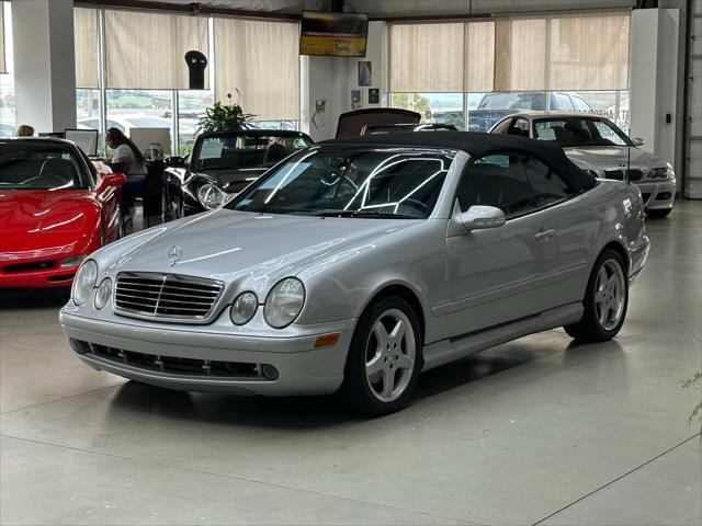 used 2002 Mercedes-Benz CLK-Class car, priced at $9,999