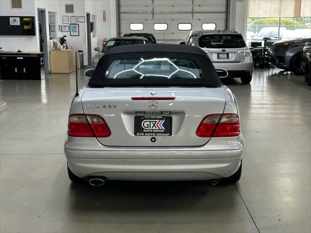 used 2002 Mercedes-Benz CLK-Class car, priced at $9,999