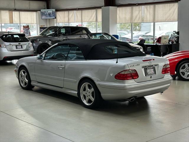 used 2002 Mercedes-Benz CLK-Class car, priced at $9,999