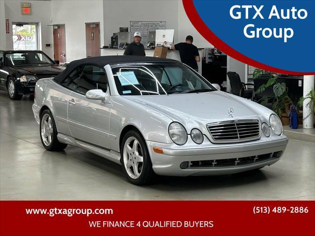 used 2002 Mercedes-Benz CLK-Class car, priced at $9,999