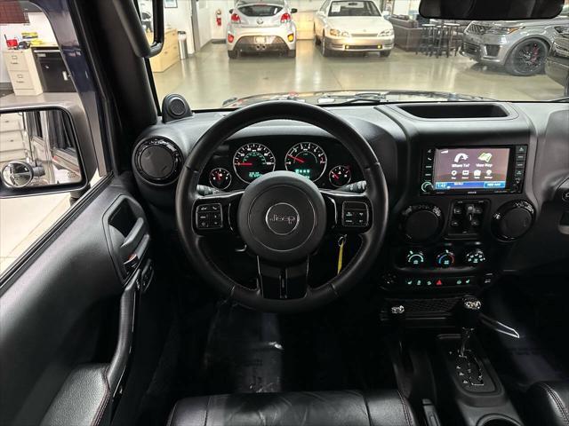 used 2012 Jeep Wrangler Unlimited car, priced at $17,499