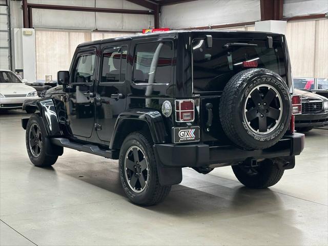 used 2012 Jeep Wrangler Unlimited car, priced at $17,499