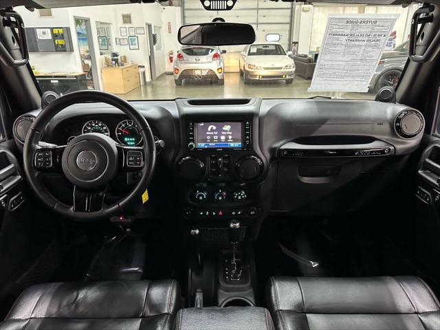 used 2012 Jeep Wrangler Unlimited car, priced at $17,499