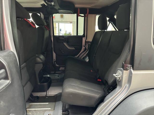 used 2016 Jeep Wrangler Unlimited car, priced at $14,999