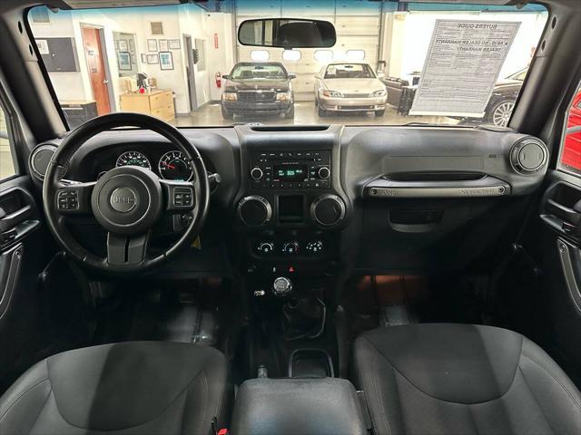 used 2016 Jeep Wrangler Unlimited car, priced at $14,999
