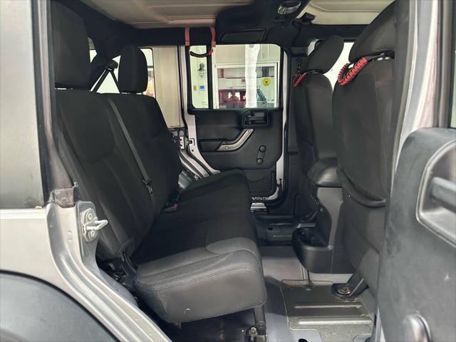 used 2016 Jeep Wrangler Unlimited car, priced at $14,999