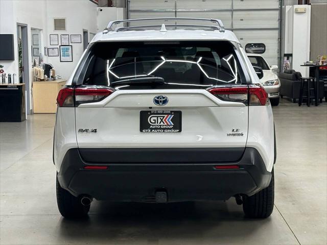 used 2021 Toyota RAV4 Hybrid car, priced at $17,999