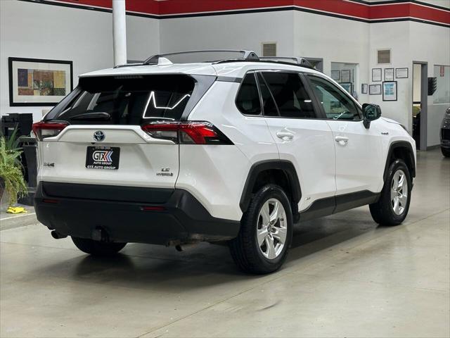 used 2021 Toyota RAV4 Hybrid car, priced at $17,999