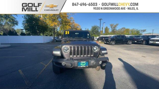 used 2021 Jeep Wrangler Unlimited car, priced at $33,335