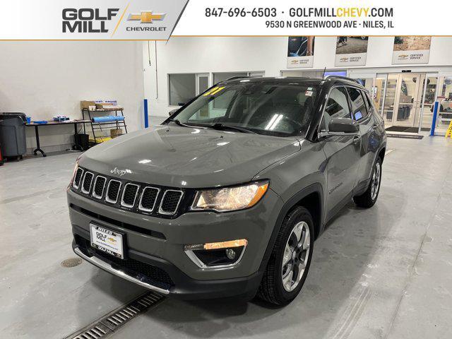 used 2021 Jeep Compass car, priced at $21,444