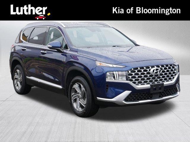 used 2021 Hyundai Santa Fe car, priced at $20,798