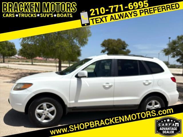 used 2007 Hyundai Santa Fe car, priced at $9,850