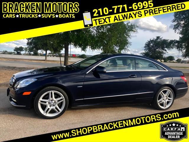 used 2012 Mercedes-Benz E-Class car, priced at $14,900