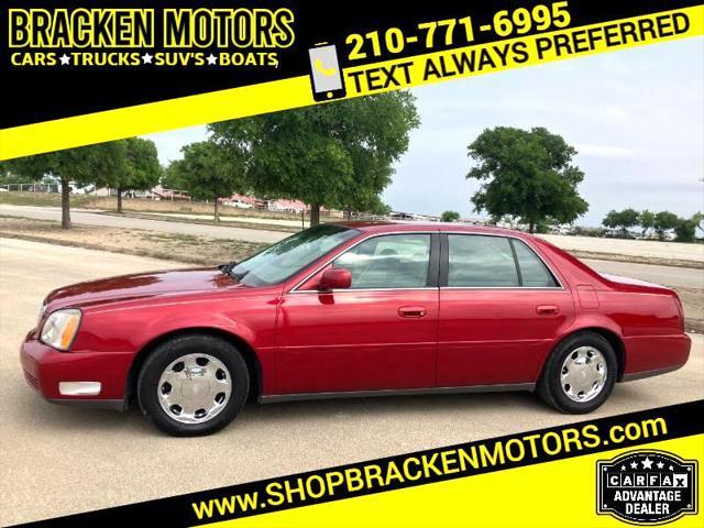 used 2001 Cadillac DeVille car, priced at $6,995
