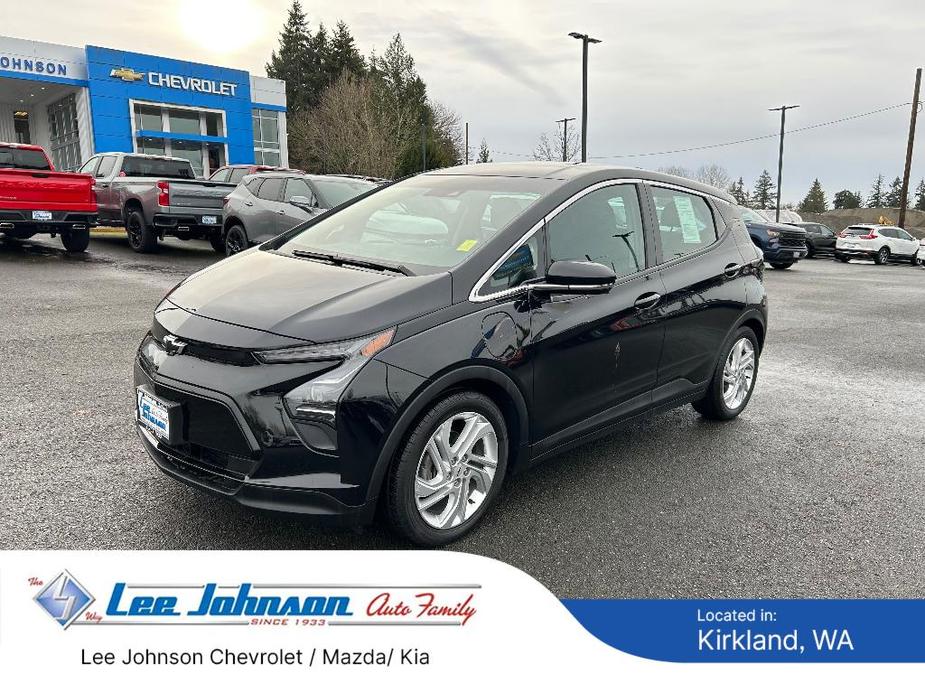 used 2023 Chevrolet Bolt EV car, priced at $17,989