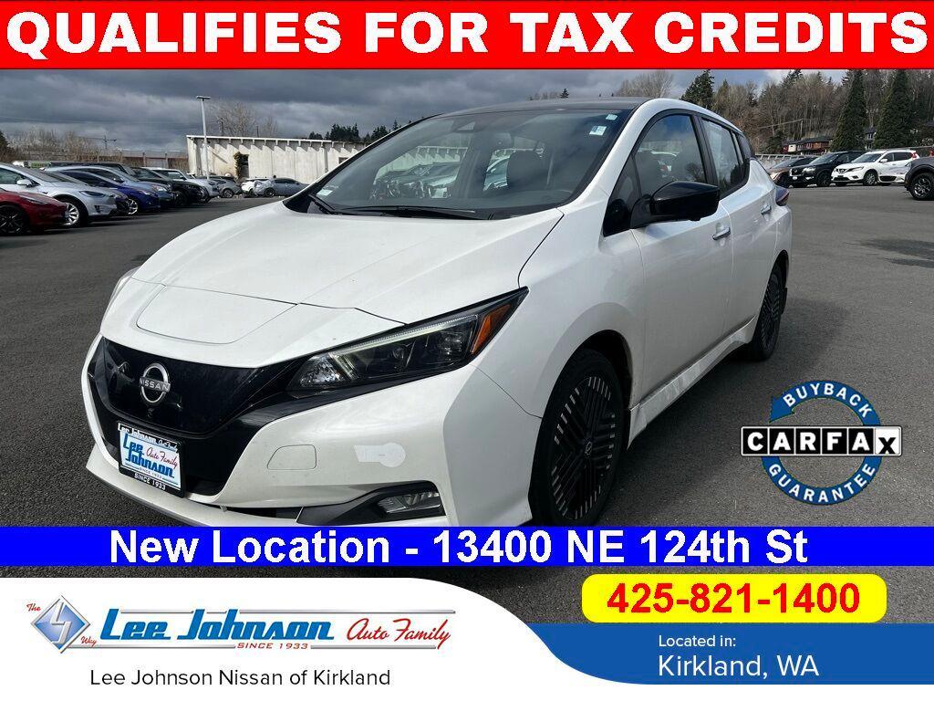 used 2023 Nissan Leaf car, priced at $17,995