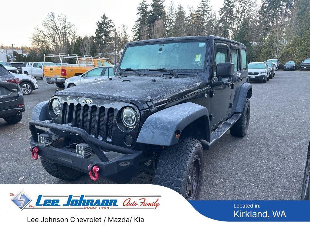 used 2015 Jeep Wrangler Unlimited car, priced at $19,999