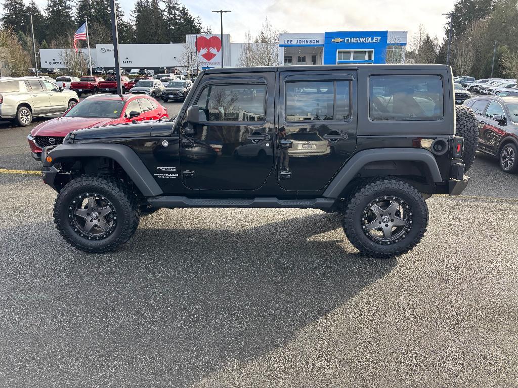 used 2015 Jeep Wrangler Unlimited car, priced at $16,993