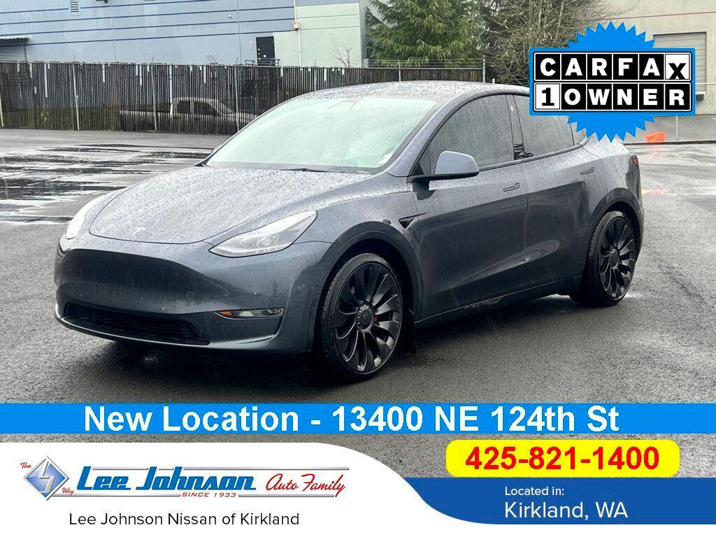 used 2022 Tesla Model Y car, priced at $34,995