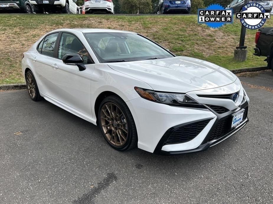 used 2023 Toyota Camry Hybrid car, priced at $28,695