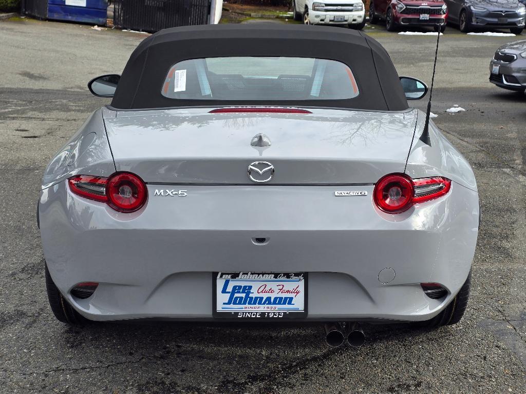 new 2025 Mazda MX-5 Miata car, priced at $36,265