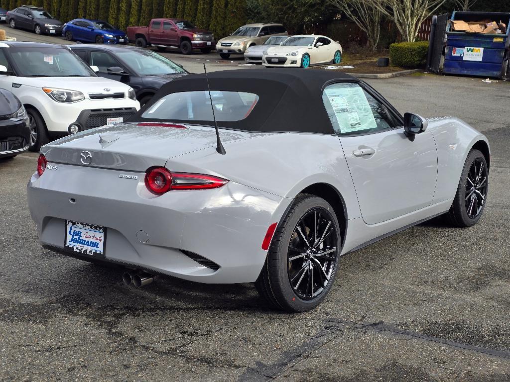 new 2025 Mazda MX-5 Miata car, priced at $36,265