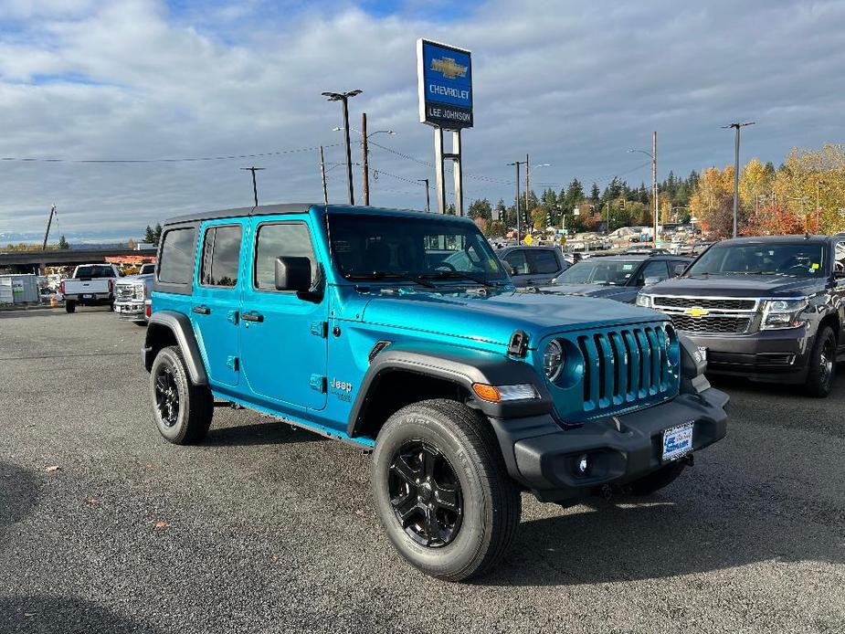 used 2020 Jeep Wrangler Unlimited car, priced at $30,990