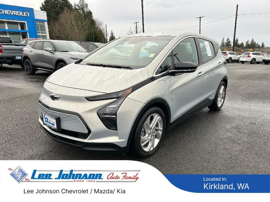 used 2023 Chevrolet Bolt EV car, priced at $17,989