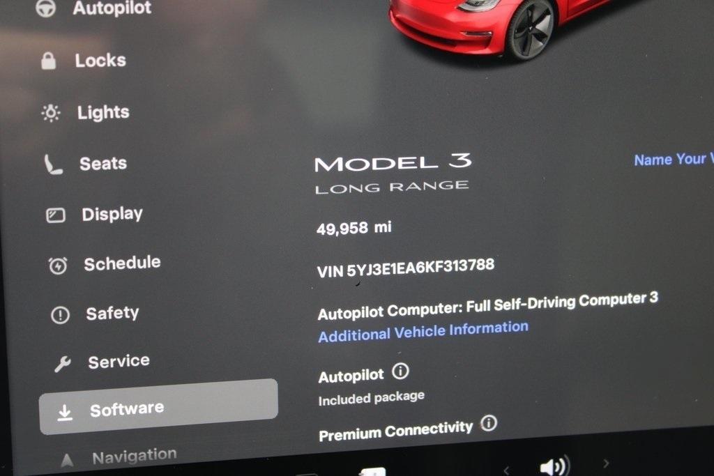 used 2019 Tesla Model 3 car, priced at $22,995