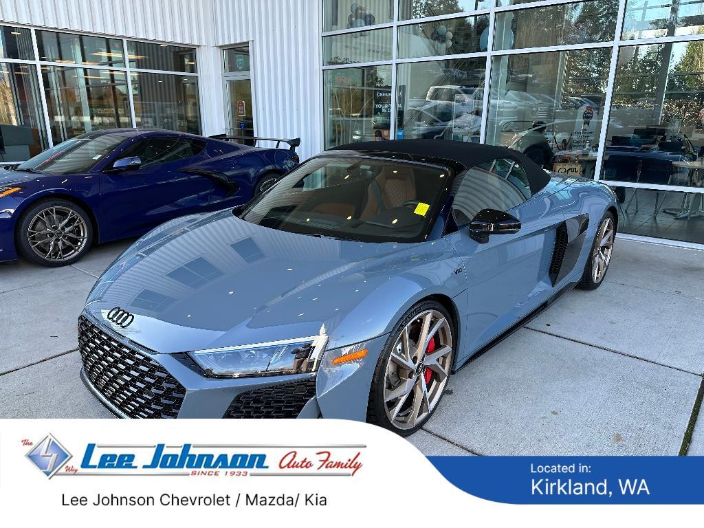 used 2023 Audi R8 car, priced at $159,999