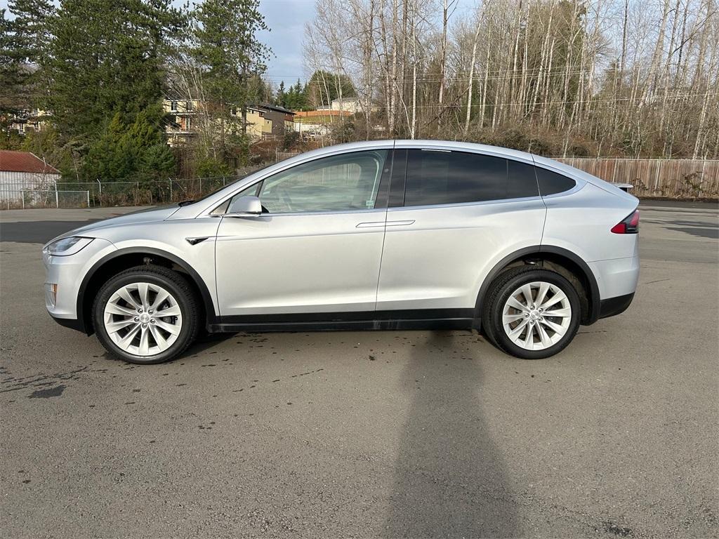 used 2018 Tesla Model X car, priced at $31,995