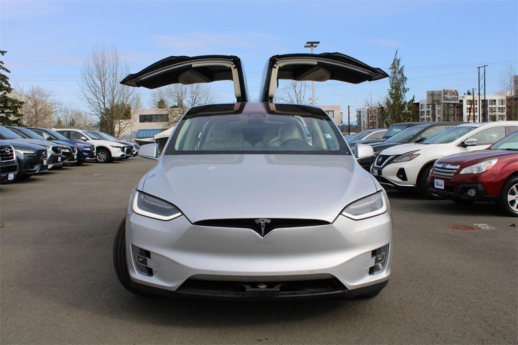 used 2018 Tesla Model X car, priced at $31,995